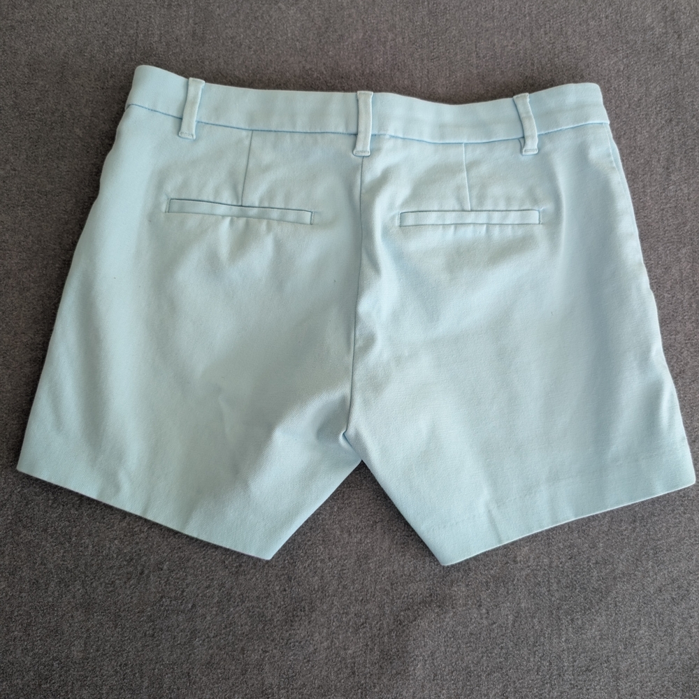 Banana Republic Light Blue "Clean Short" Chino Shorts - Size 2 - Picture 5 of 9